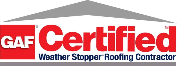 GAF Weather Stopper roofing certification badge